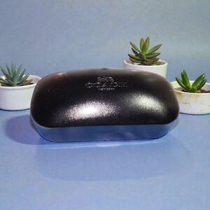 Coach Glossy Black Eyewear Case